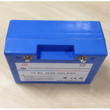 LITHIUM LiFePO4 12V 16Ah electric golf trolley battery